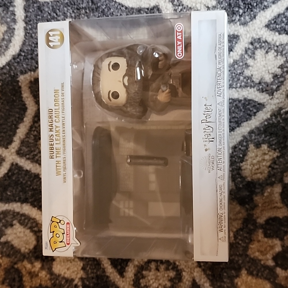 Funko Pop Harry Potter Rubeus Hagrid with Leaky Cauldron 141 Target Exclusive